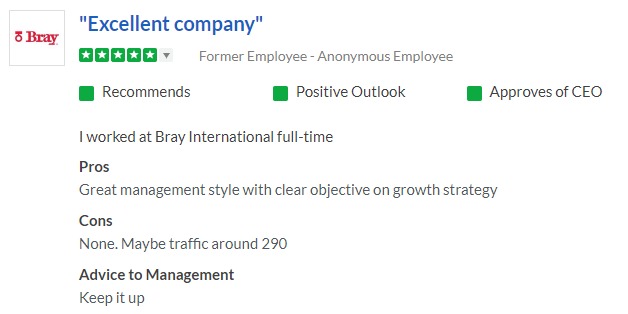 Excellent company