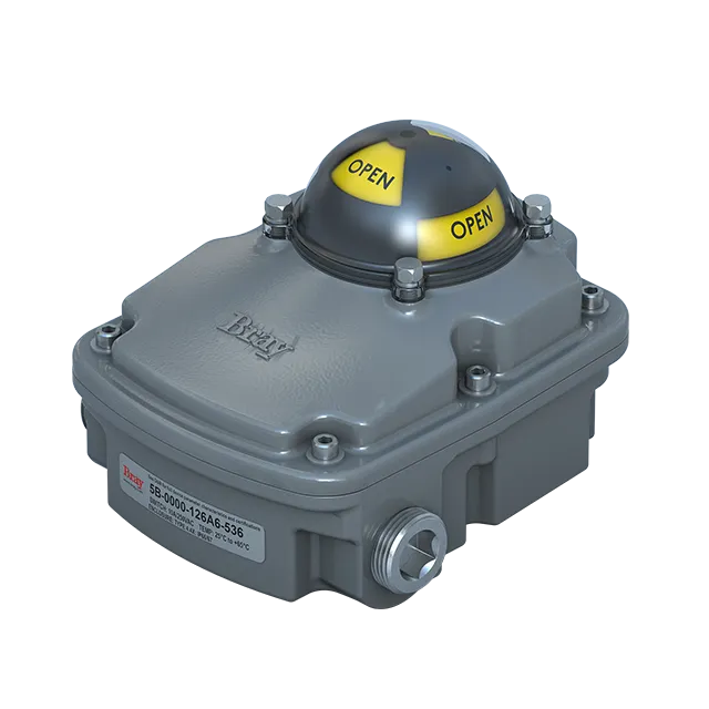 Indicadores de posição: monitores de status da válvula da