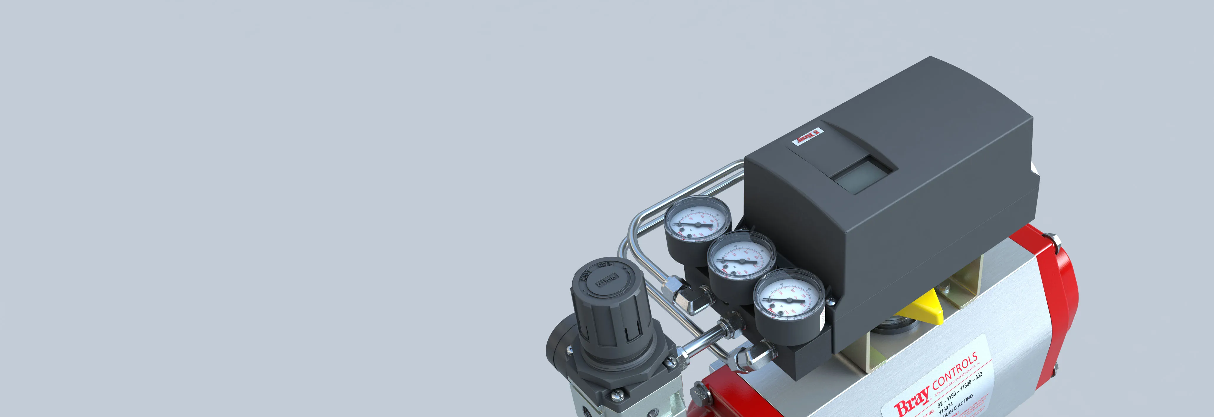 Elektropneumatischer Stellungsregler Serie 6A Bray International