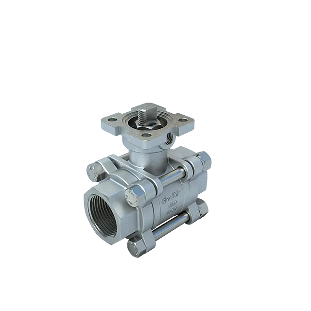 XJV-1002電動混合バルブ Ball Valve: 3-Piece Flow-Tek DM7000/DM8000 | Bray