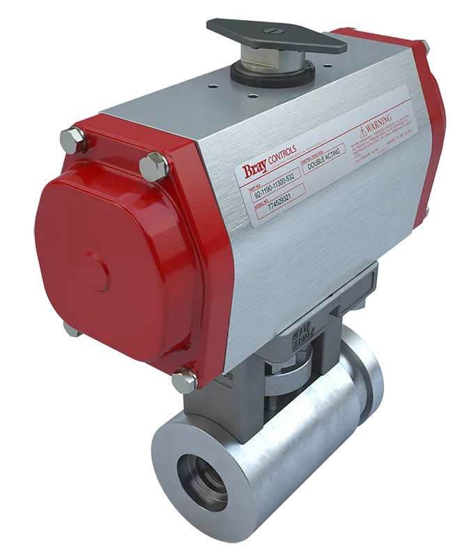 Pneumatic Actuators: Series 92/93 Extreme Temp Valve Actuator | Bray