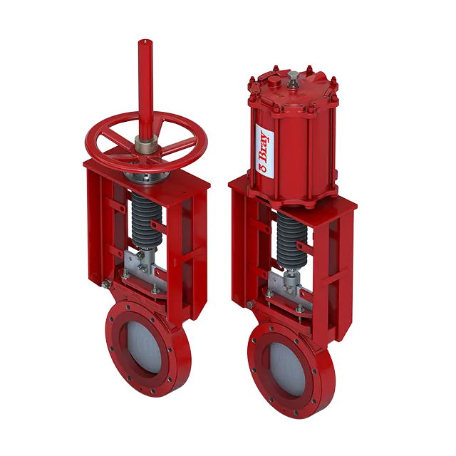 Knife Gate Valve: Series 746HP Bidirectional Polyurethane Lined | Bray
