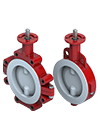 PTFE Lined Butterfly Valve S22-23 Thumbnail