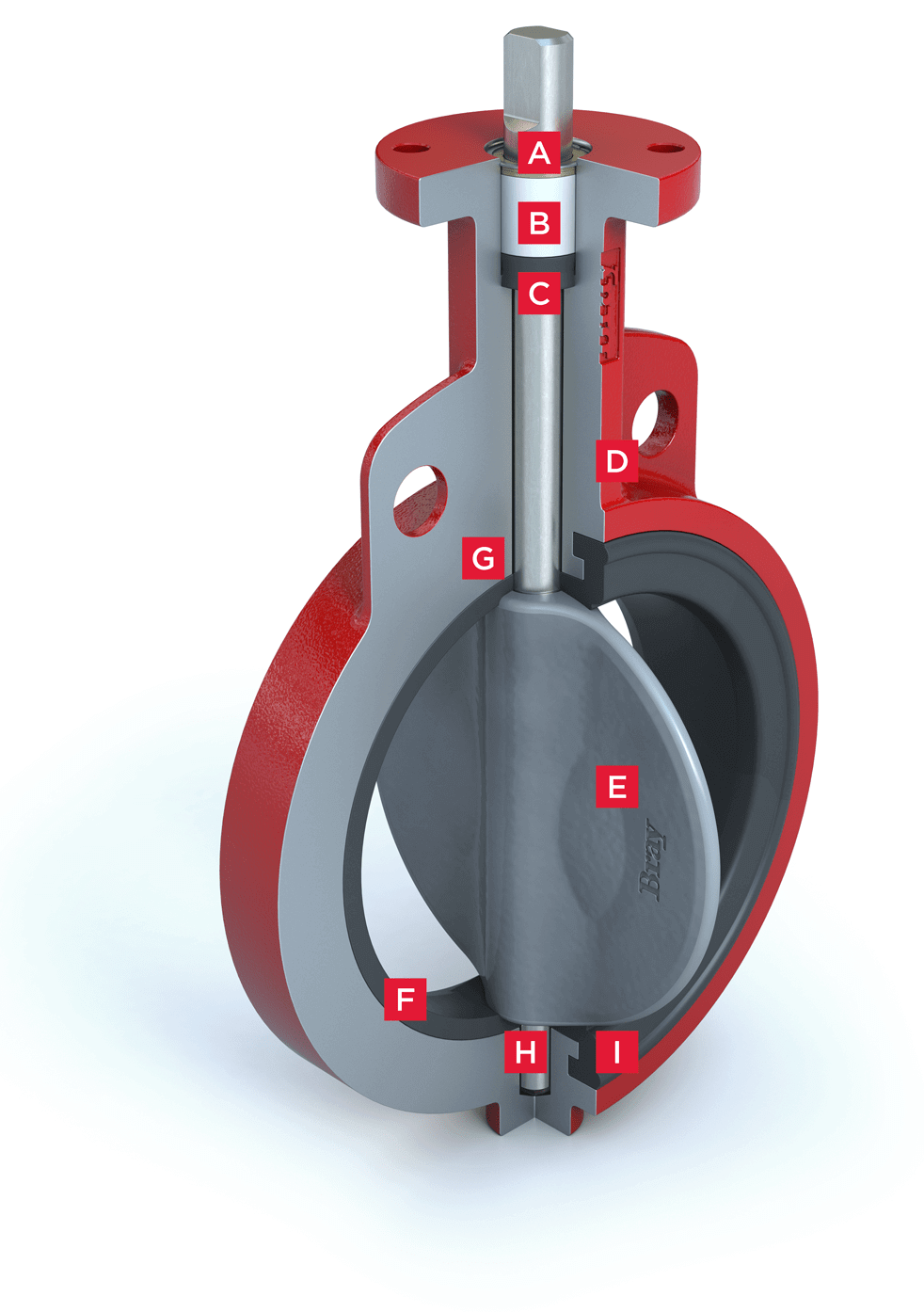 Resilient Seated Butterfly Valve Series 30-31 Features