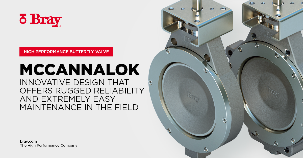 Butterfly Valves High Performance Bray McCannalok Bray