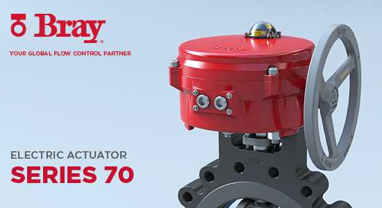 Electric Actuator: Series 70 On-Off Valve Actuator | Bray